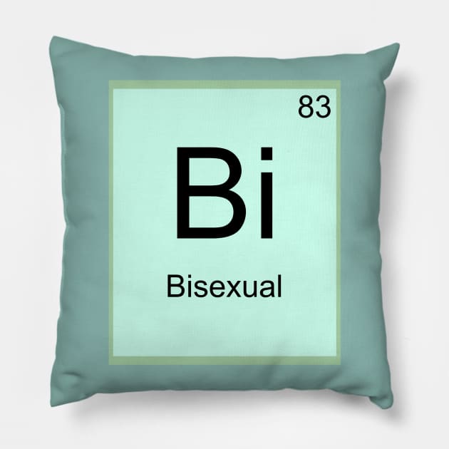 Bisexual Element Pillow by Bumblebi