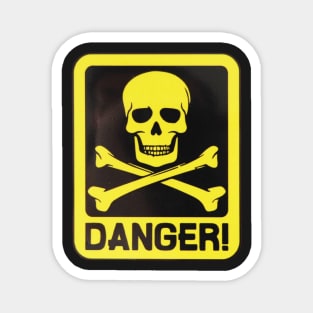 Danger Sign Magnet