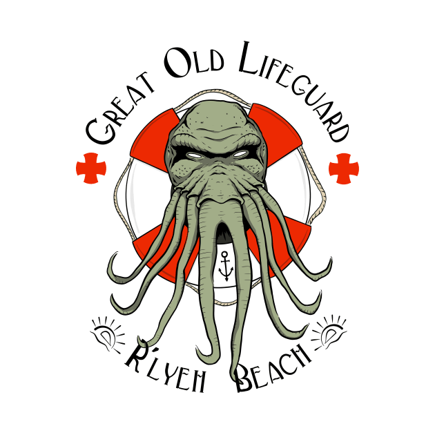 Great Old Lifeguard - light background by ditoons