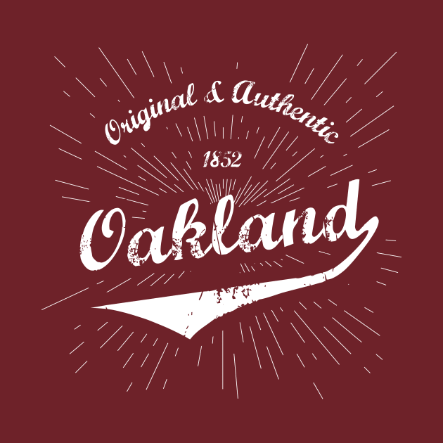 Original Oakland City Shirt by Teevolution