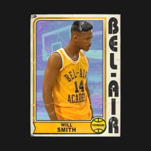 Air Will Smith ))(( Fresh Prince of Bel Air Basketball Card T-Shirt