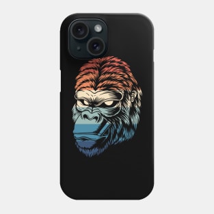 Retro Smoking Chimp Phone Case