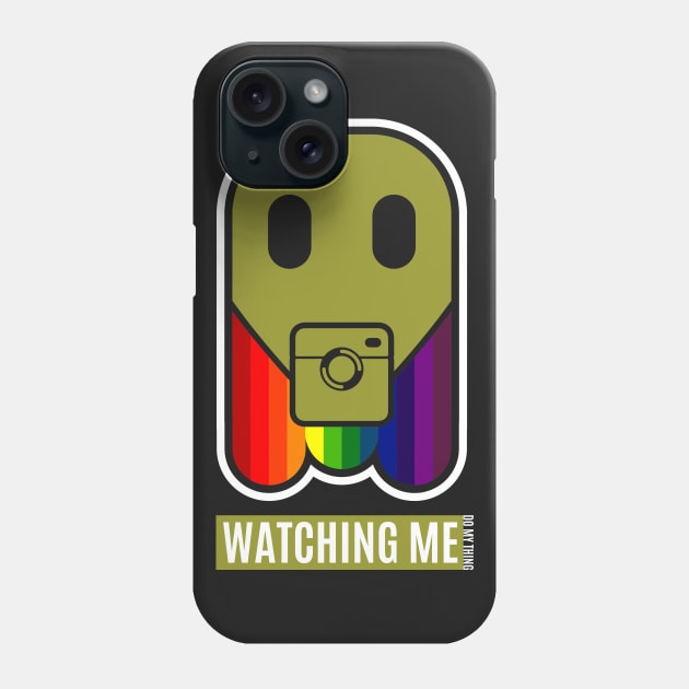 Paparazzi Watching Me Phone Case by soaktrendingworld