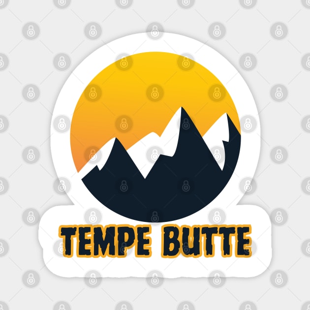 Tempe Butte Magnet by Canada Cities