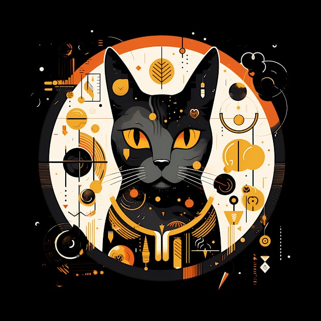 Egyptian Cat Halloween, Cat Lover by dukito