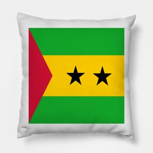 Sao Tome and Principe flag Pillow