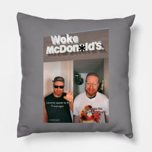 Woke McDon*lds Pillow