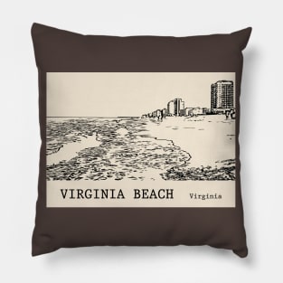 Virginia Beach Virginia Pillow