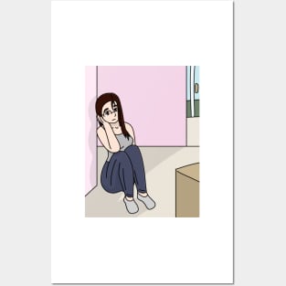 Sad Anime Girl Poster for Sale by danyjame1123