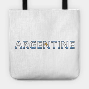 Drapeau Argentine Tote