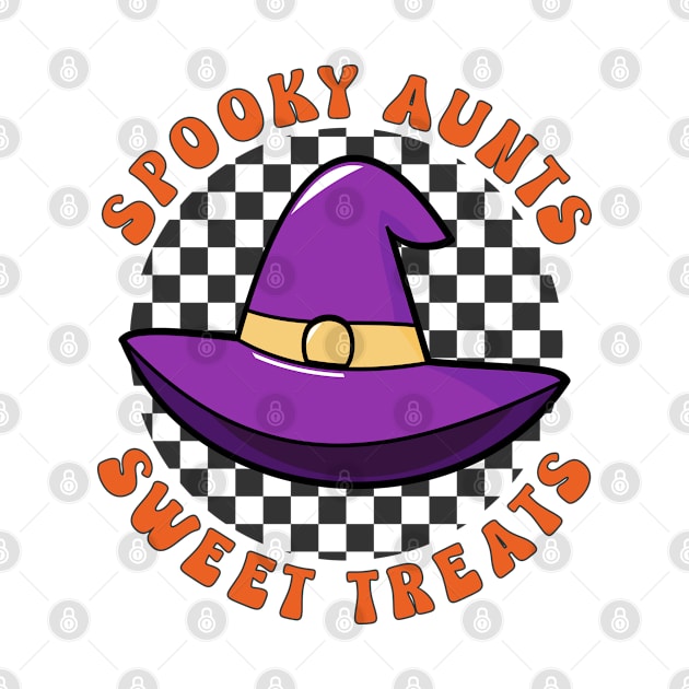 Aunt Funny Halloween Spooky Aunts Sweet Treats by JaussZ