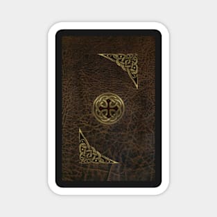 Celtic Leather Magnet