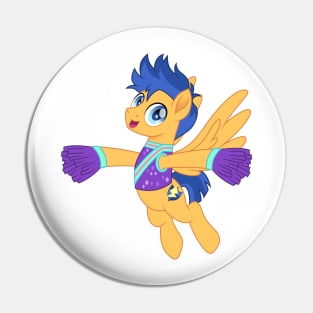 Cheer Flash Sentry Pin