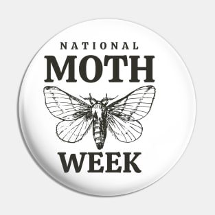 National Moth Week Pin