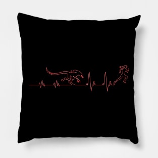 Alien Heartbeat Pillow