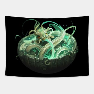 Translucent Alien Noodles - Yummy! Tapestry