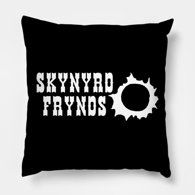 Skynyrd Frynds Pillow by BigOrangeShirtShop