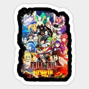 Fairy Tail Zero Stickers Teepublic