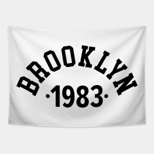 Brooklyn Chronicles: Celebrating Your Birth Year 1983 Tapestry