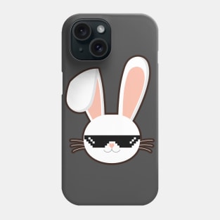 Bunny With Glasses Phone Case