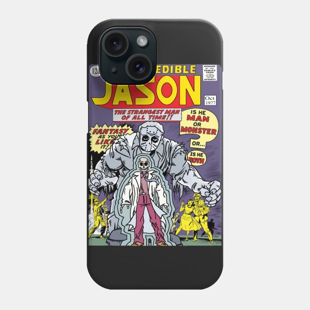 Incredible Jason comic cover No1 Phone Case by Ibentmywookiee