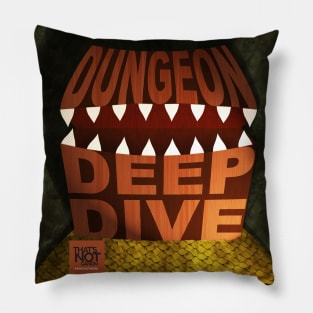 Dungeon Deep Dive Cover Pillow