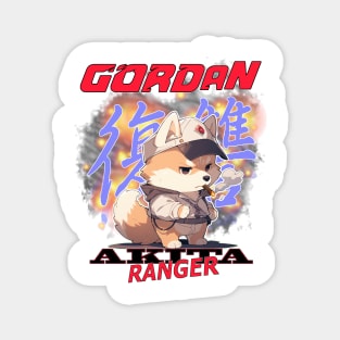 Manga Anime Cigar Gordan Akita Ranger Revenge Magnet