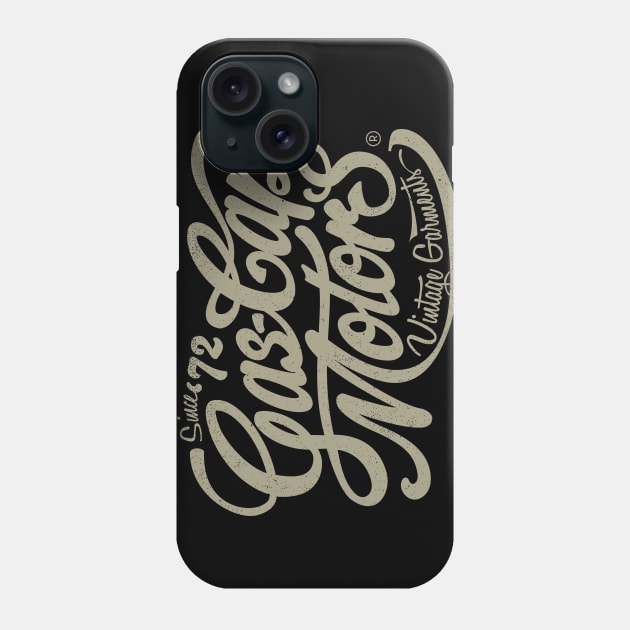 GASCAP VINTAGE LOGO Phone Case by KUMAWAY