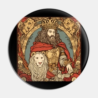 King Richard the Lion Pin