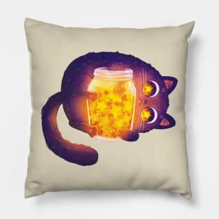 Star Collector Kitty Pillow