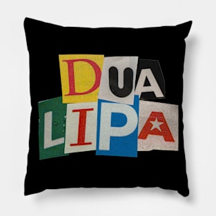 Dua Lipa - RansomNote Pillow