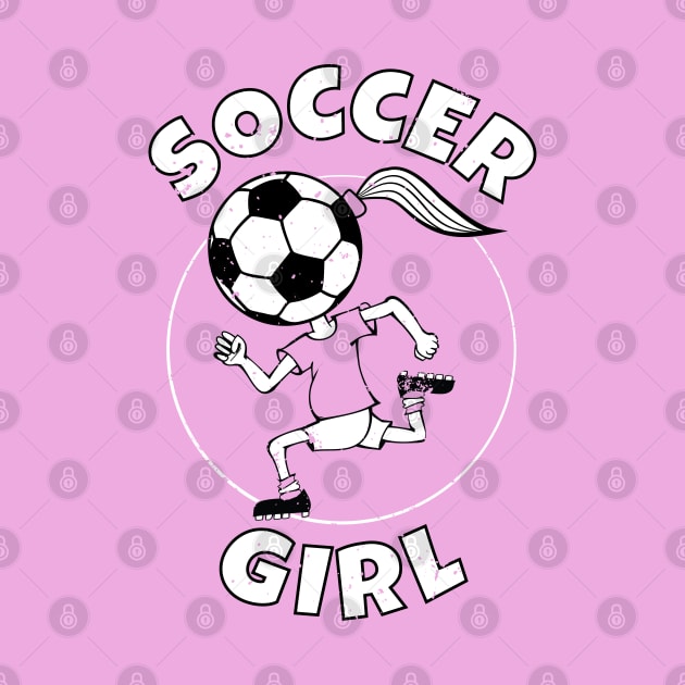 Soccer Girl Gift by atomguy