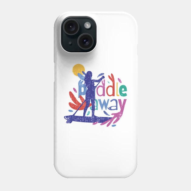 Girl Who Loves Paddle Away Phone Case by HAPPY GIFTS K