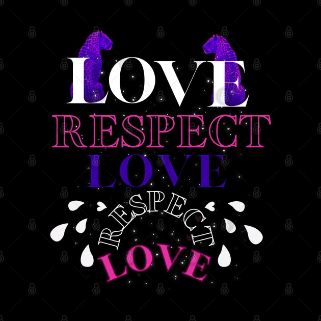 love and respect by crearty art