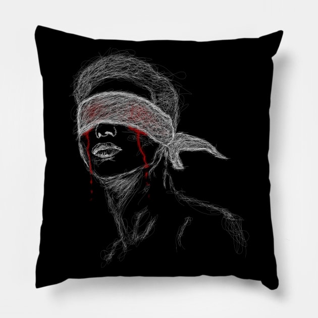 Deep pain Pillow by Hamza_Atelier