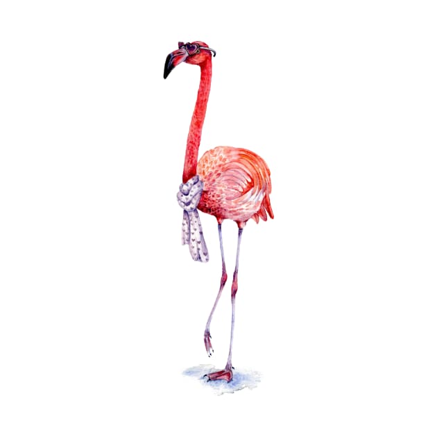 Pink Flamingo by Goosi