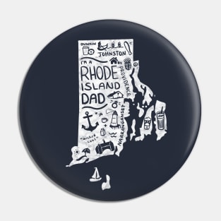 I'm a Rhode Island Dad Pin