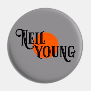 Vintage Neil Young Pin