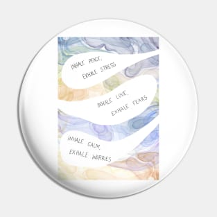 Meditation and mindfulness breathing resource Pin