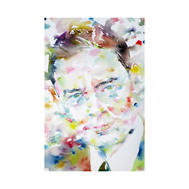 T.S. ELIOT - watercolor portrait .3 by lautir