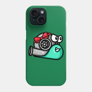 Turbo Snail - Gift Wrapped (Winter-Mint) Phone Case