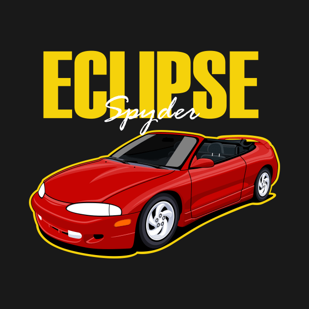 Eclipse Spyder Red Candy JDM Classic by Turbo29