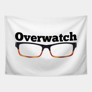 Felicity Smoak is Overwatch - Glasses Tapestry