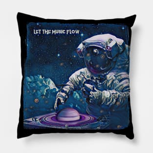 cosmic music Pillow