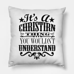 It's a Christian thing you wouldn't understand Pillow