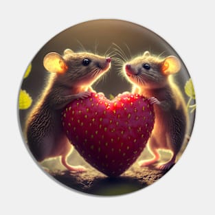 A Couple of Love Mices 2 Pin