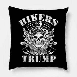 Bikers For Trump Vote 2020 Election Pillow