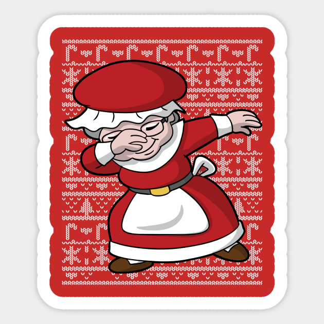 mrs claus ugly sweater