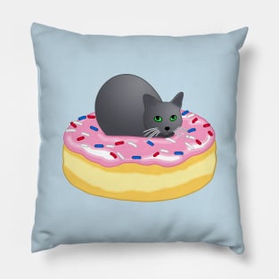 Cat Loaf Donut 2 Pillow