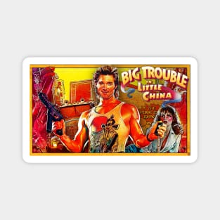 Big Trouble Banner Magnet